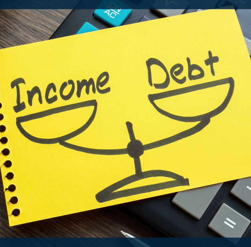 gældsfaktor income debt