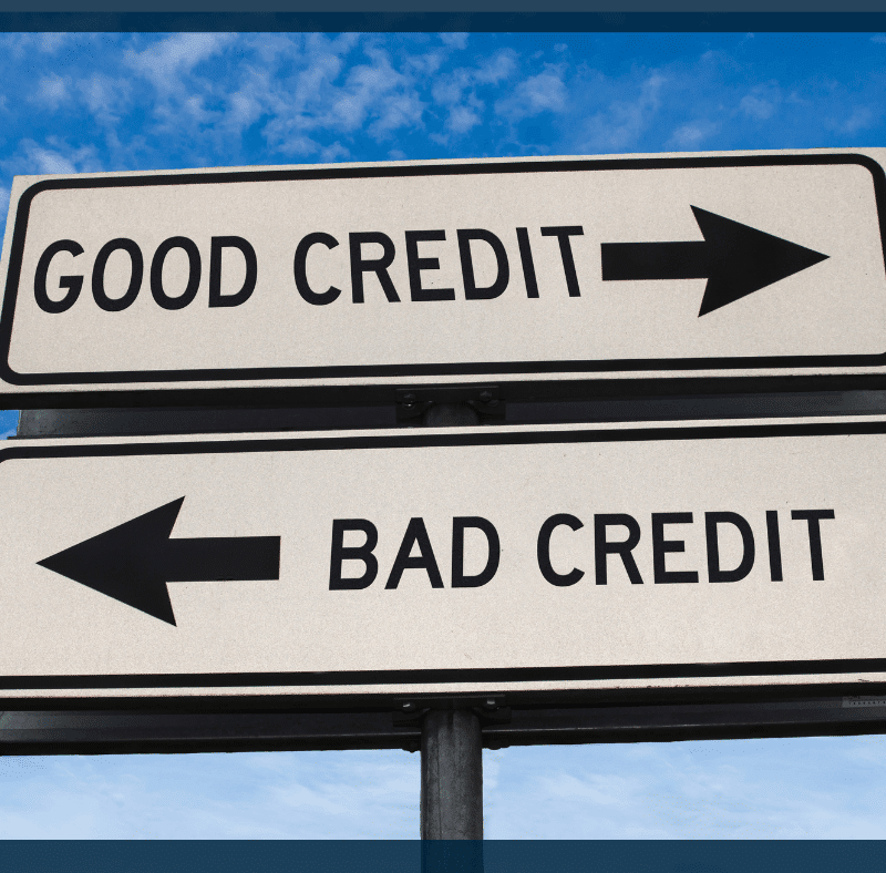 kreditstatus good credit bad credit
