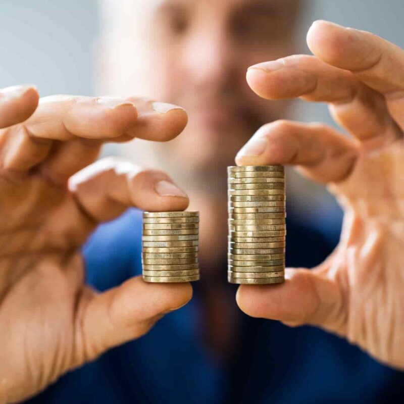 Sammenlign lån og find det bedste mønter i hænder